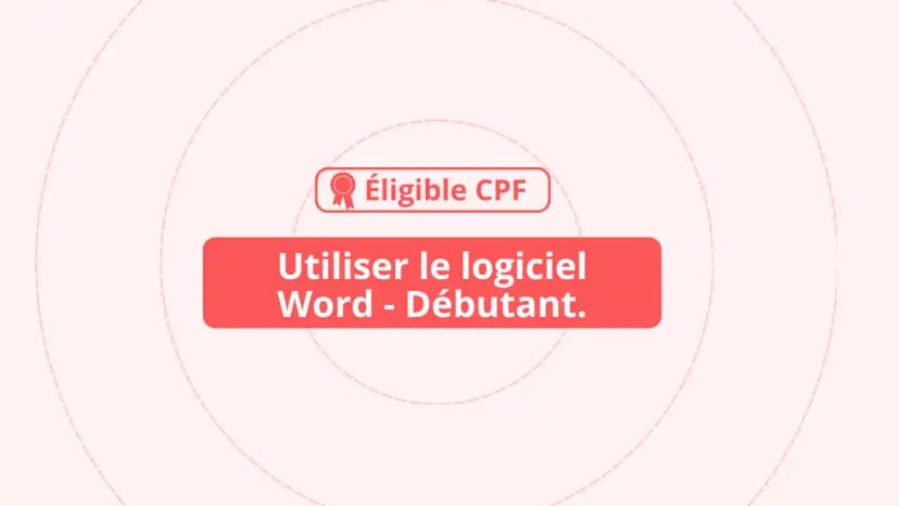 Utiliser le logiciel Word- à destination des débutants
