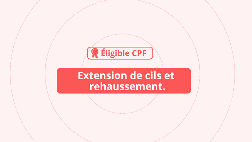 Extension de cils et rehaussement